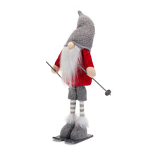 Load image into Gallery viewer, Plush Standing Gnome Skier (Set of 6)