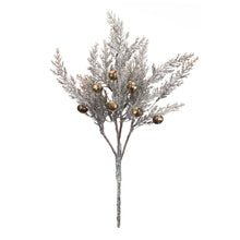 Load image into Gallery viewer, Silver Pine Pick with Bronze Bells (Set of 6)