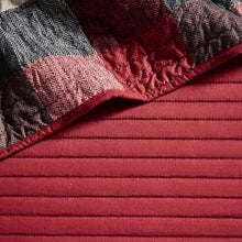 Load image into Gallery viewer, Madison Park Ridge 100% Polyester Herringbone Printed 6 Piece Reversible Daybed Cover Set MP13-6465 By Olliix