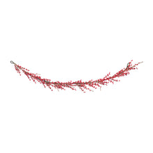 Load image into Gallery viewer, Red Winter Berry Twig Garland (Set of 2)