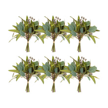 Load image into Gallery viewer, Seeded Foliage Bundle with Tie (Set of 6)