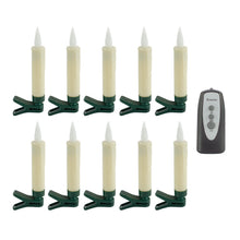 Load image into Gallery viewer, LED FIA Flame Clip-on Candle Taper or Suction Cup (Set of 10)