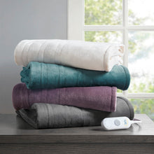 Load image into Gallery viewer, Plush Heated Throw ST54-0075 By Olliix