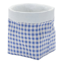 Load image into Gallery viewer, Gingham Sack Design Stone Planter (Set of 2)