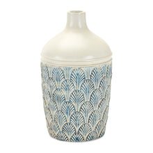 Load image into Gallery viewer, Geometric Leaf Print Vase (Set of 3)