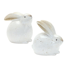 Load image into Gallery viewer, Rustic Terra Cotta Bunny Figurine (Set of 4)