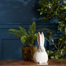 Load image into Gallery viewer, Rustic Terra Cotta Bunny Figurine (Set of 2)