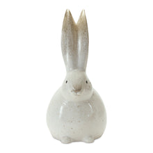 Load image into Gallery viewer, Rustic Terra Cotta Bunny Figurine (Set of 2)