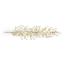 Load image into Gallery viewer, Ivory Silver Dollar Eucalyptus Garland (Set of 2)