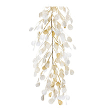 Load image into Gallery viewer, Ivory Silver Dollar Eucalyptus Garland (Set of 2)