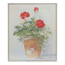 Load image into Gallery viewer, Framed Potted Geranium Print (Set of 2)