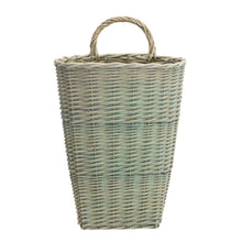 Load image into Gallery viewer, Sage Woven Wicker Wall Baskets (Set of 2)
