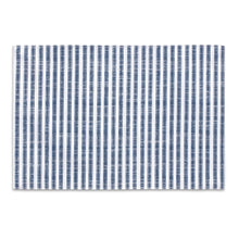 Load image into Gallery viewer, Blue and White Striped Dining Placemat (Set of 4)