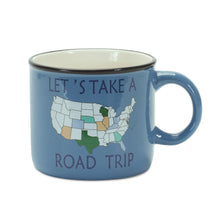 Load image into Gallery viewer, Ceramic Camping and Adventure Mug (Set of 6)