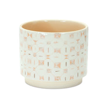 Load image into Gallery viewer, Blush Patterned Stacking Pot (Set of 3)