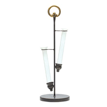 Load image into Gallery viewer, Iron Metal Propagation Tube Vase Stand (Set of 2)