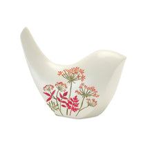 Load image into Gallery viewer, Modern Bird Figurine with Etched Floral Design (Set of 2)