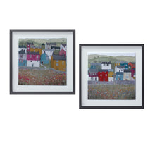 Load image into Gallery viewer, Wood Framed House Print (Set of 2)