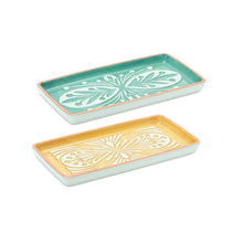 Load image into Gallery viewer, Ornamental Ceramic Tray (Set of 6)