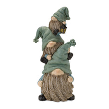Load image into Gallery viewer, Stone Garden Gnome Stacking Figurine (Set of 4)