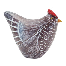 Load image into Gallery viewer, Etched Chicken Shelf Sitter with Wood Grain Design (Set of 6)