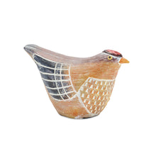 Load image into Gallery viewer, Etched Chicken Shelf Sitter with Wood Grain Design (Set of 6)