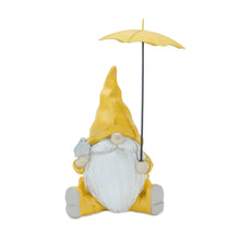 Load image into Gallery viewer, Garden Gnome with Umbrella and Woodland Animals (Set of 2)