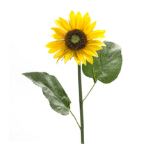 Load image into Gallery viewer, Yellow Sunflower Floral Stem (Set of 6)