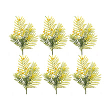Load image into Gallery viewer, Mimosa Leaf Berry Spray (Set of 6)