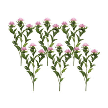 Load image into Gallery viewer, Pink Thistle Floral Spray (Set of 6)