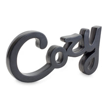 Load image into Gallery viewer, Cozy and Simply Sentiment Block Cut Out (Set of 2)