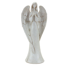 Load image into Gallery viewer, Serene Angel Figurine with Bird Accent (Set of 2)
