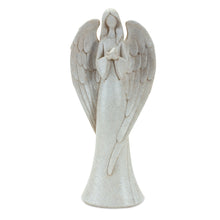 Load image into Gallery viewer, Serene Angel Figurine with Bird Accent (Set of 2)