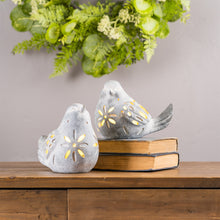 Load image into Gallery viewer, LED Lighted Bird Figurine (Set of 3)