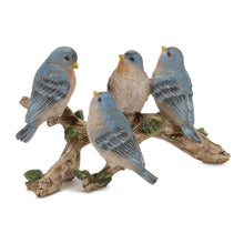Load image into Gallery viewer, Blue Birds on Branch Figurine 11"L