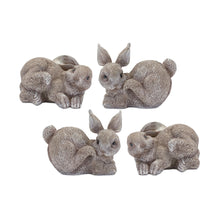 Load image into Gallery viewer, Stone Bunny Rabbit Figurine (Set of 4)