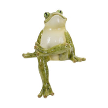 Load image into Gallery viewer, Stone Garden Frog Shelf Sitter (Set of 3)