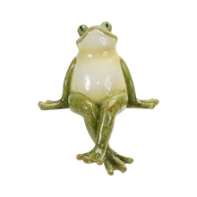 Load image into Gallery viewer, Stone Garden Frog Shelf Sitter (Set of 3)