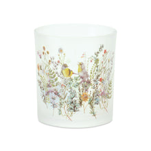 Load image into Gallery viewer, Frosted Floral and Bird Votive Candle Holder (Set of 6)