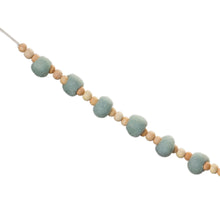 Load image into Gallery viewer, Wood Beaded String Garland (Set of 2)