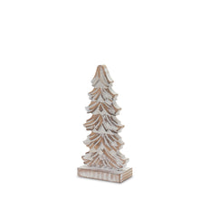 Load image into Gallery viewer, Wood Carved Pine Tree (Set of 3)