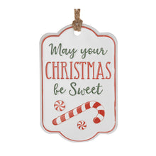 Load image into Gallery viewer, Holiday Sentiment Tag Ornament (Set of 12)