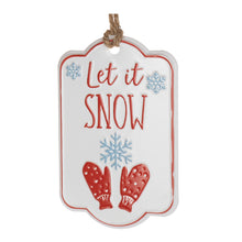 Load image into Gallery viewer, Holiday Sentiment Tag Ornament (Set of 12)