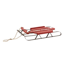 Load image into Gallery viewer, Vintage Wooden Snow Sled (Set of 2)
