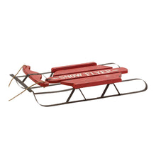 Load image into Gallery viewer, Vintage Wooden Snow Sled (Set of 2)