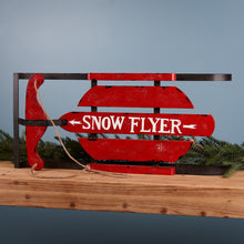 Load image into Gallery viewer, Vintage Wooden Snow Sled (Set of 2)