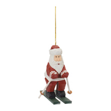Load image into Gallery viewer, Santa on Skis Ornament (Set of 6)