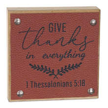 Load image into Gallery viewer, Give Thanks Harvest Sign (Set of 6)