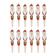 Load image into Gallery viewer, Santa Drop Ornament (Set of 12)