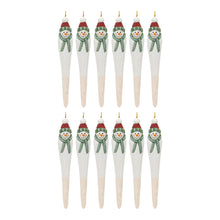 Load image into Gallery viewer, Snowman Drop Ornament (Set of 12)